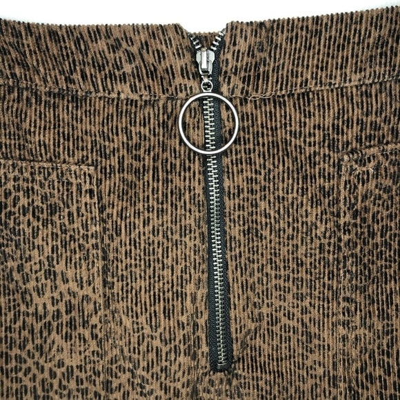 High Waisted Leopard-Print Skirt - Wild Fable - Picture 6 of 8